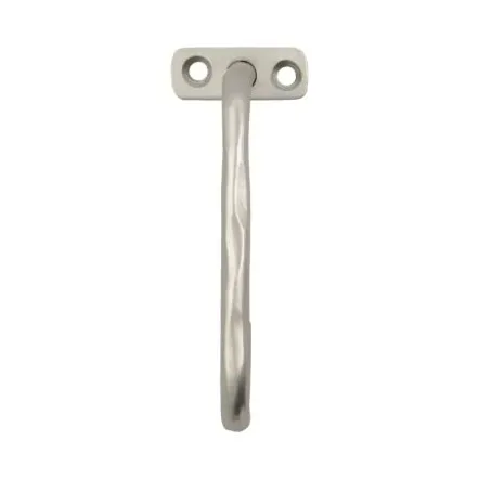 House Doctor Welo Haken 10 cm Gebürstetes Silber