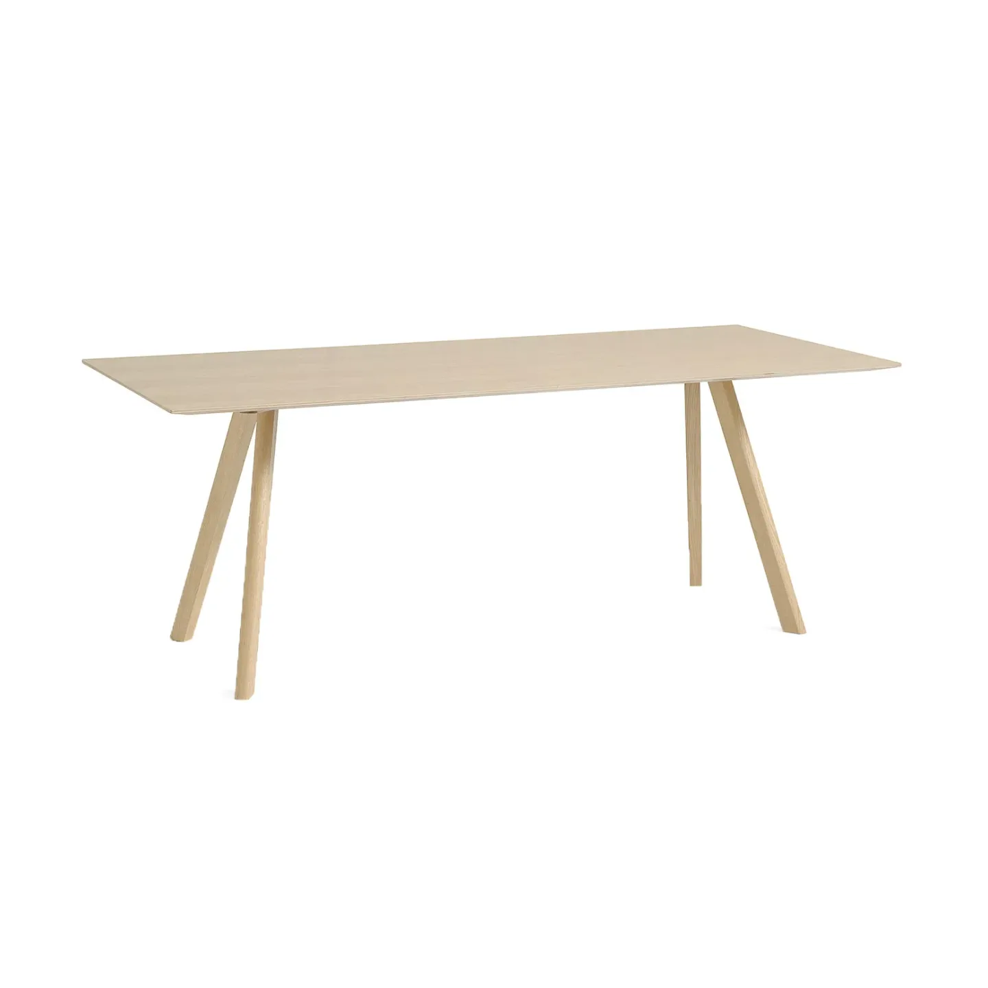 HAY CPH30 2.0 Esstisch 90x200 cm Lacquered oak-oak Furnier