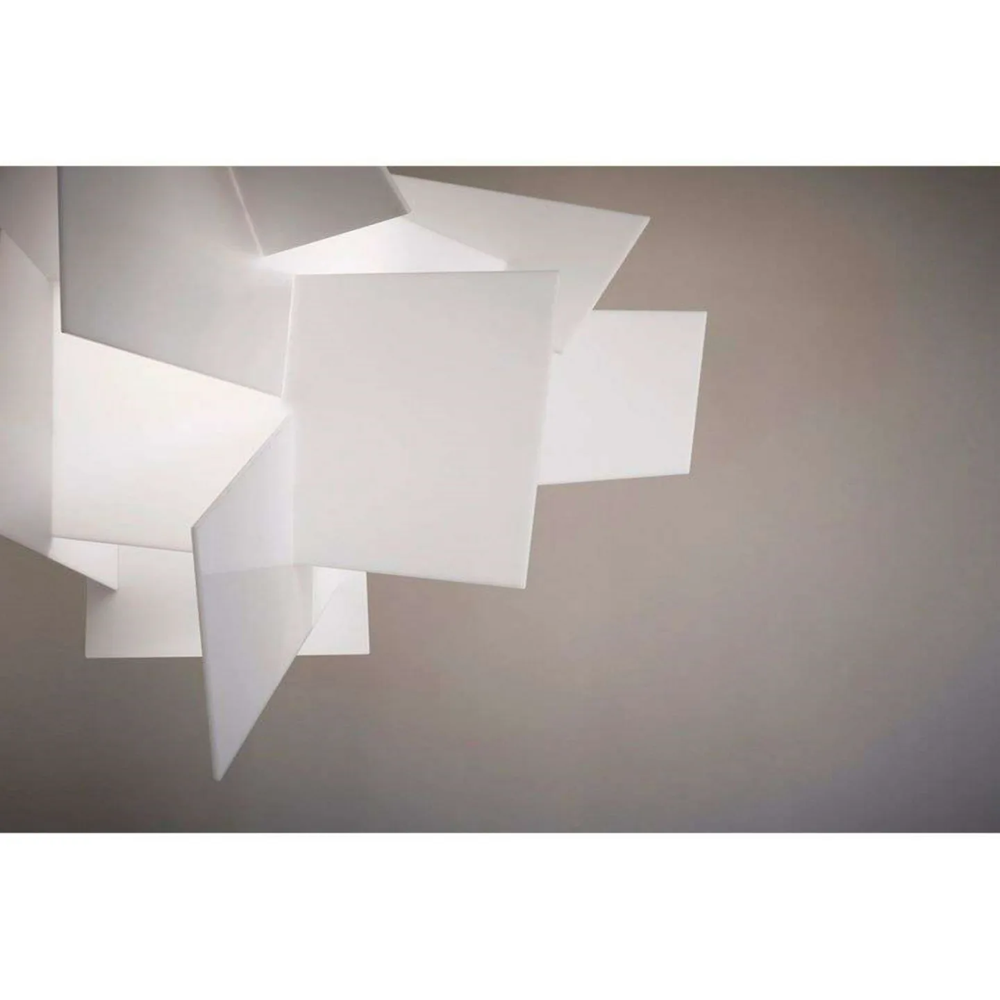Big Bang LED Large Taklampa Dimbar Vit - Foscarini - Plast