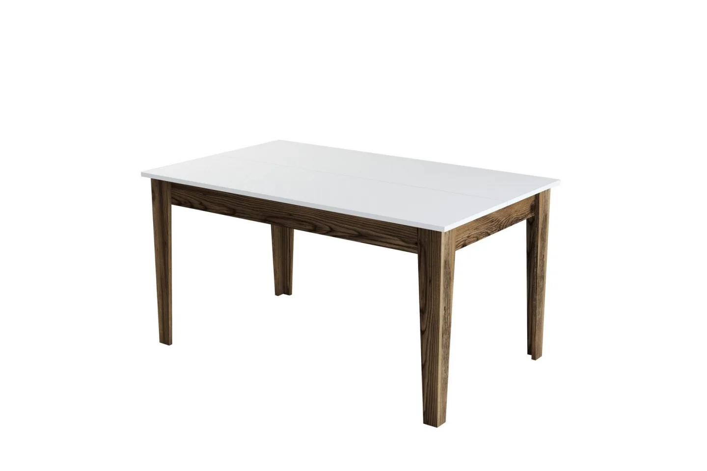Lissione Matbord 145x88 cm Brun/Vit - Hanah Home