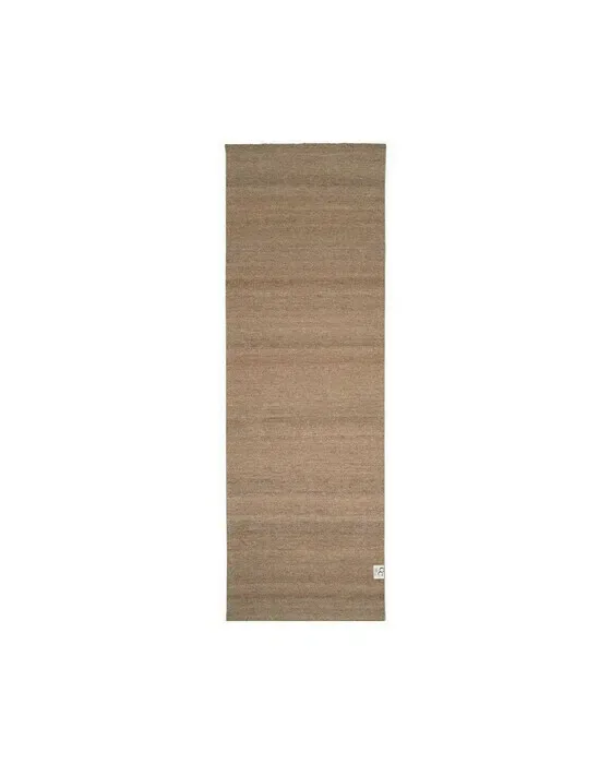 Plain tæppe naturbeige