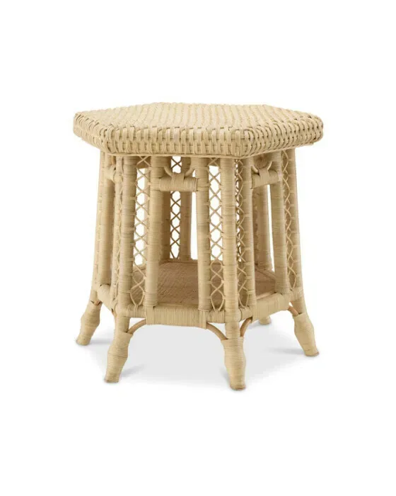 Saba Side Table Rattan