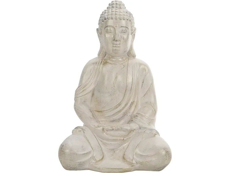 Buddha-Figur ZEN Kaffeefarben