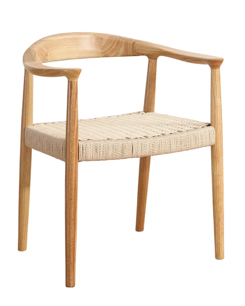 Stol - Ask (natur) - 2 stk (Størrelse: Standard)