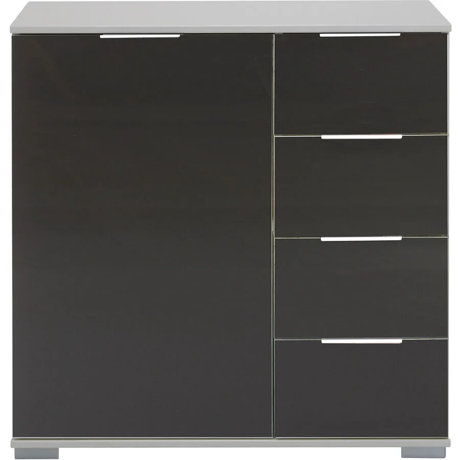 Kommode Peyton C grey Holzwerkstoff B 81 H 83 cm