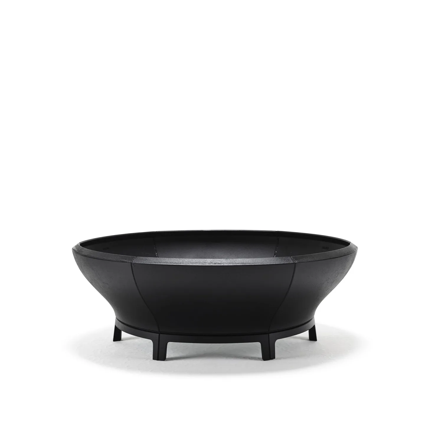 Byarums Bruk - Låg Blom - Svartlackerad Aluminium - Utomhuskrukor - Mårten Cyrén