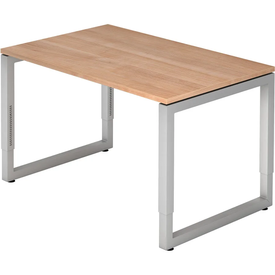 Schreibtisch Office nussbaum Holzwerkstoff B 120 T 80 cm