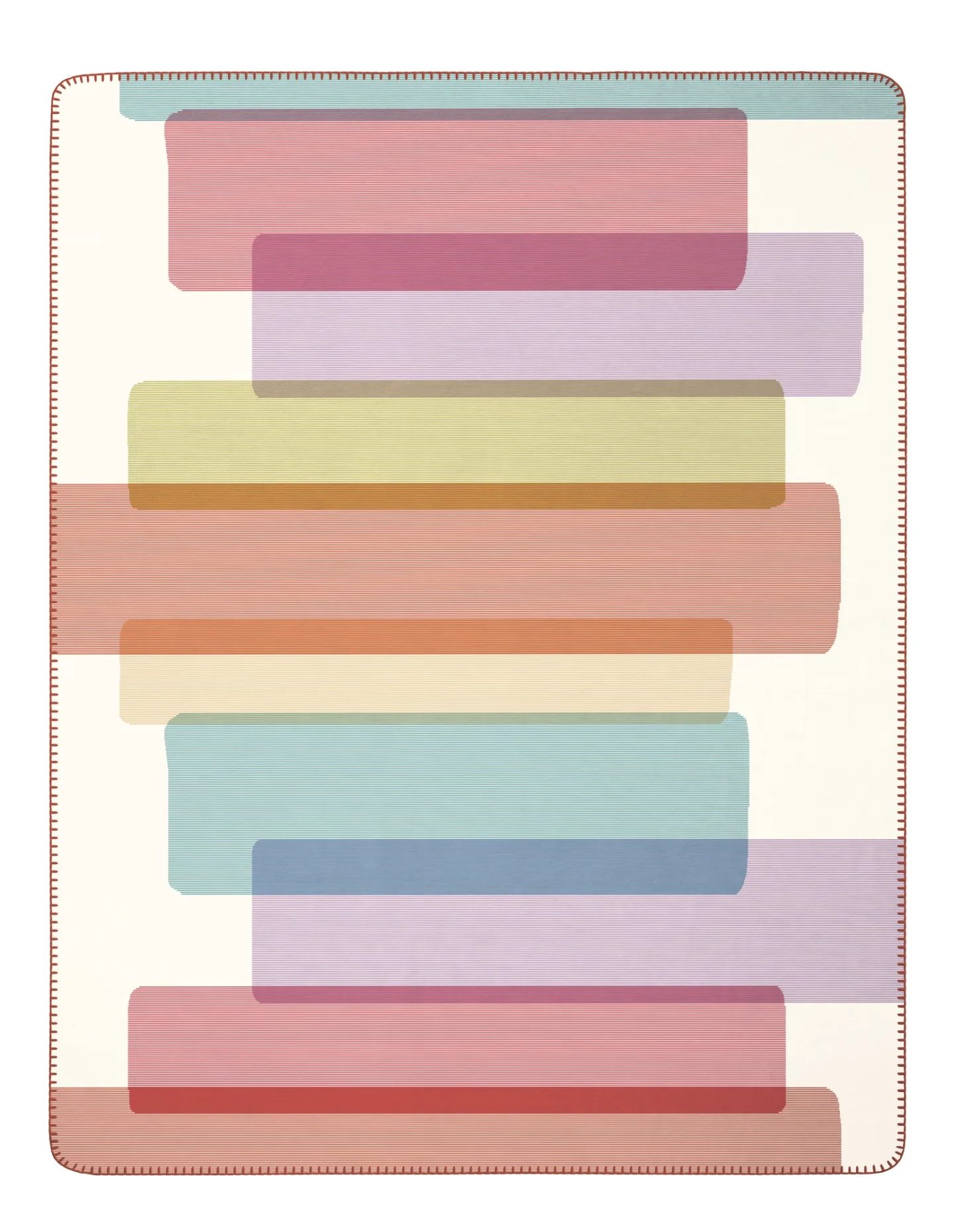 Biederlack Plaid Plaid Floating Forms, Multi 150 x 200 cm | Schubiger Möbel
