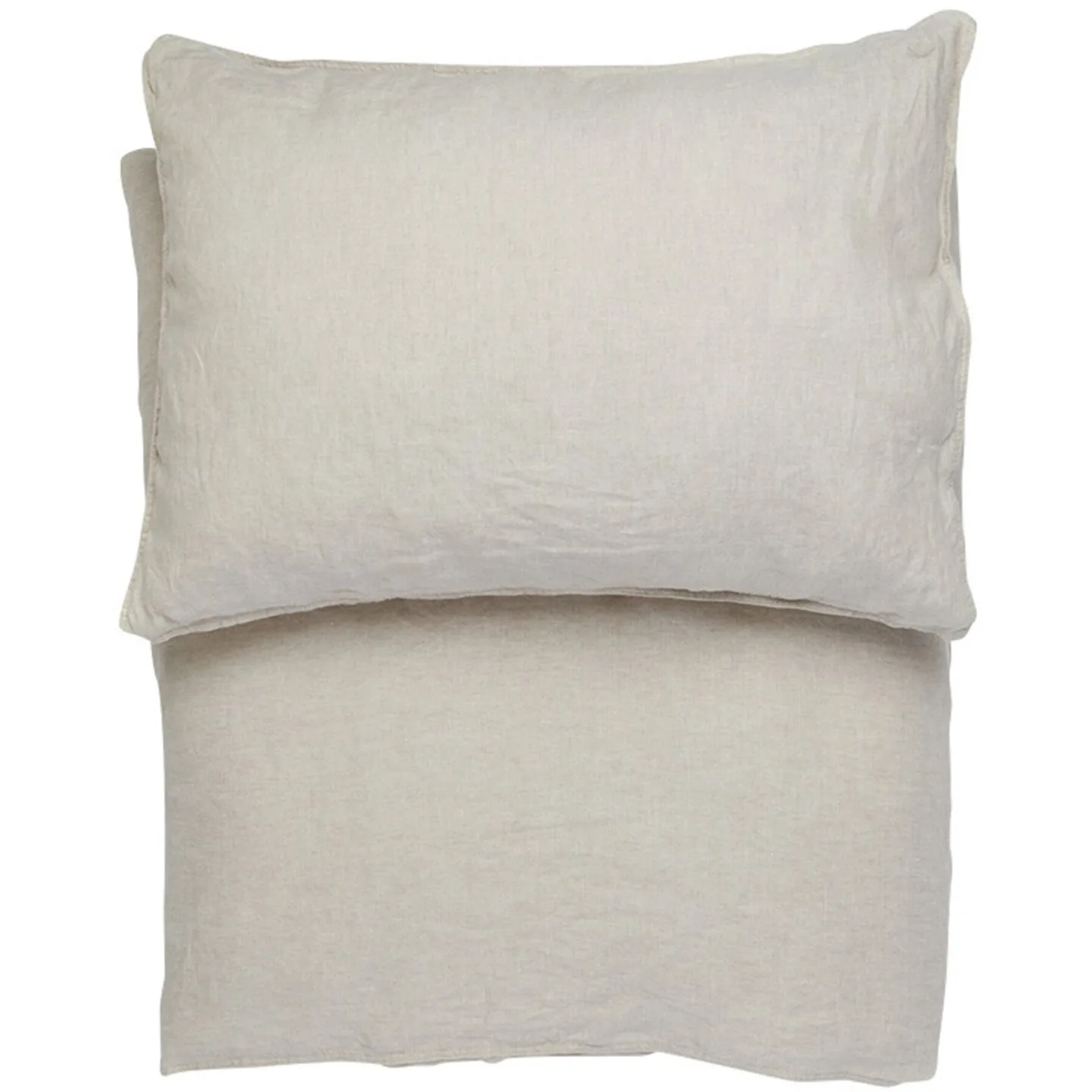 Lavie Duvetbezug Lotta natur Einfarbig 200 x 210 cm - Material: Hanf - Duvetbezug