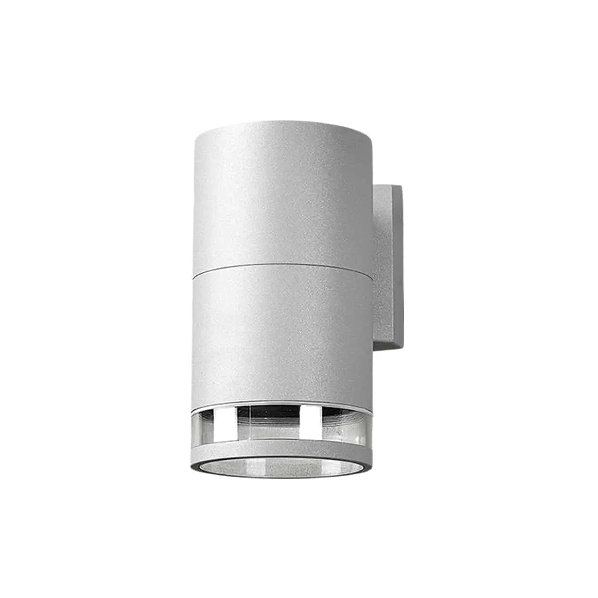 Liva I Vägglampa Alugrå E27
