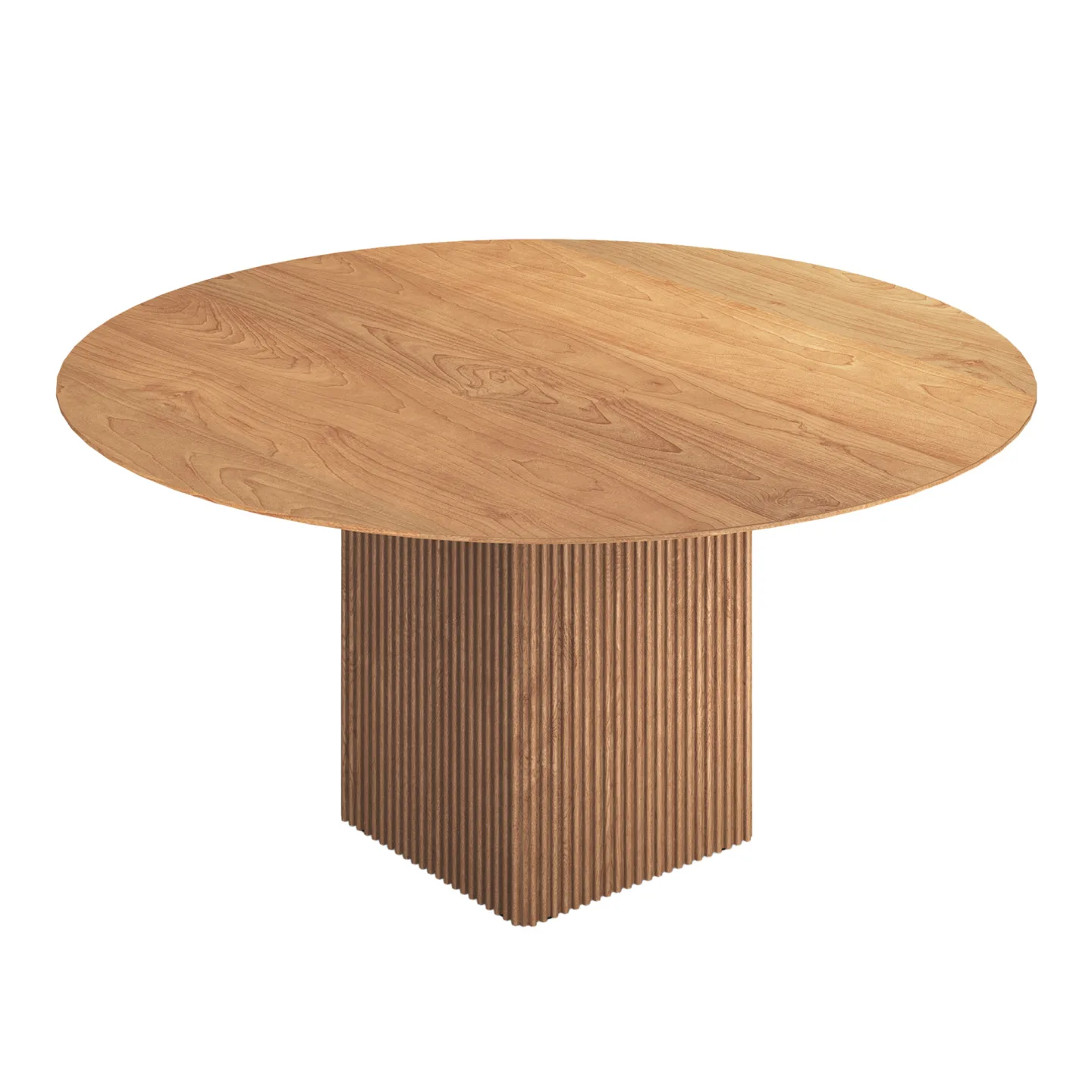 Dk3 - Ten table round matbord Ø140cm oljad ek - Matbord - Christian Troels & Jacob Plejdrup - Träfärgad - Trä