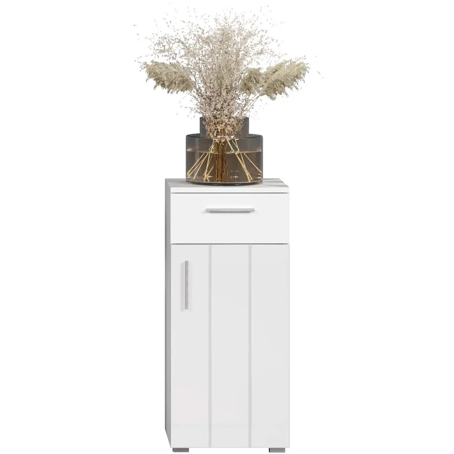 Badezimmerschrank Cindy weiss Holzwerkstoff B 37 T 31 H 83 cm