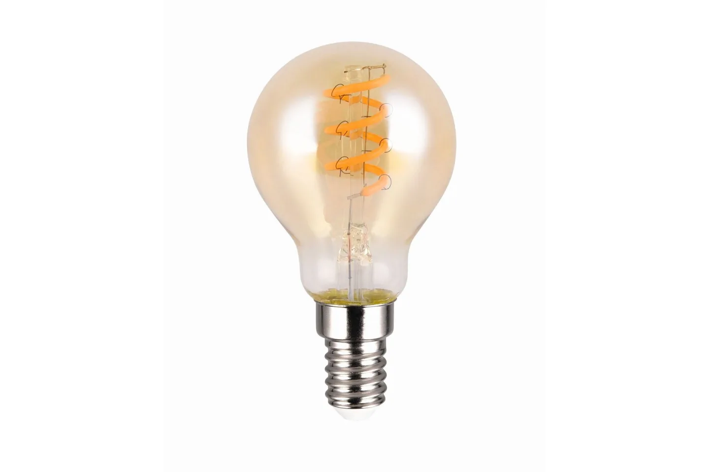 LK LED E14 filament classic 4W 150lm 1800K brun - Brun