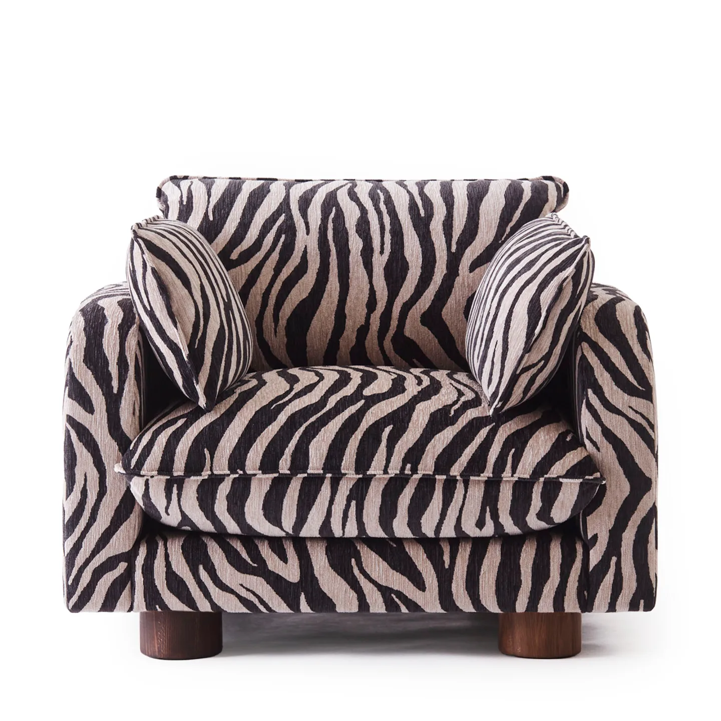 Dusty Deco - Miles Armchair Zebra - Fåtöljer - MER Arkitekter - Mönstrad