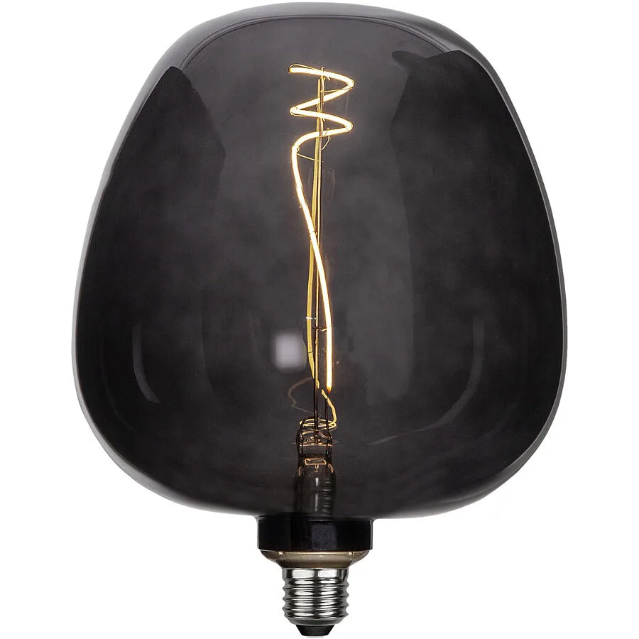 Bulbs Leuchtmittel Bulb Glas E27 3 W - Farbe: schwarz - LED - Lichtfarbe: Extra warmweiss - LED Leuchtmittel