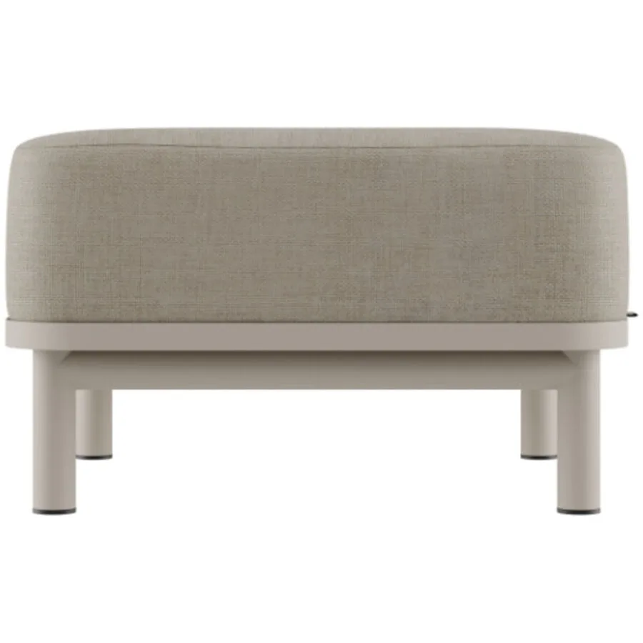 SACKit Loungeelement Kirra Sand Aluminium/80% Olefin und 20% recyceltes Olefin-Polyester H 42 cm Wasserabweisend