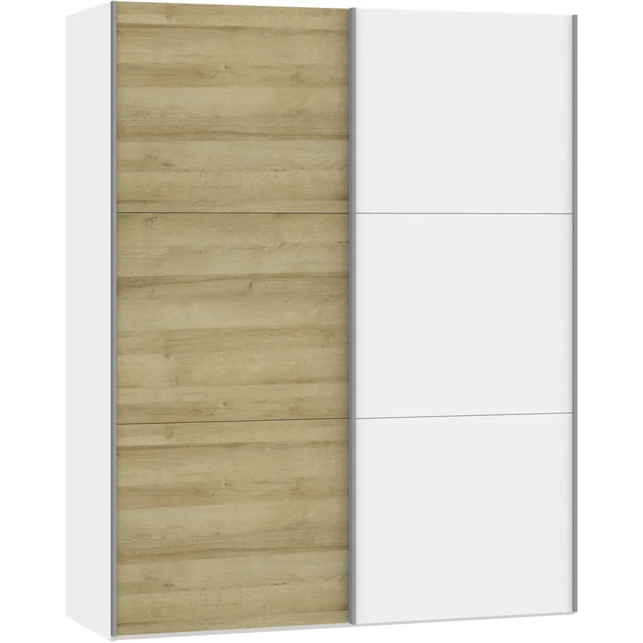 MyDeal Kleiderschrank Easy Go eiche Holzwerkstoff B 153 cm - Schweizer Möbelhersteller