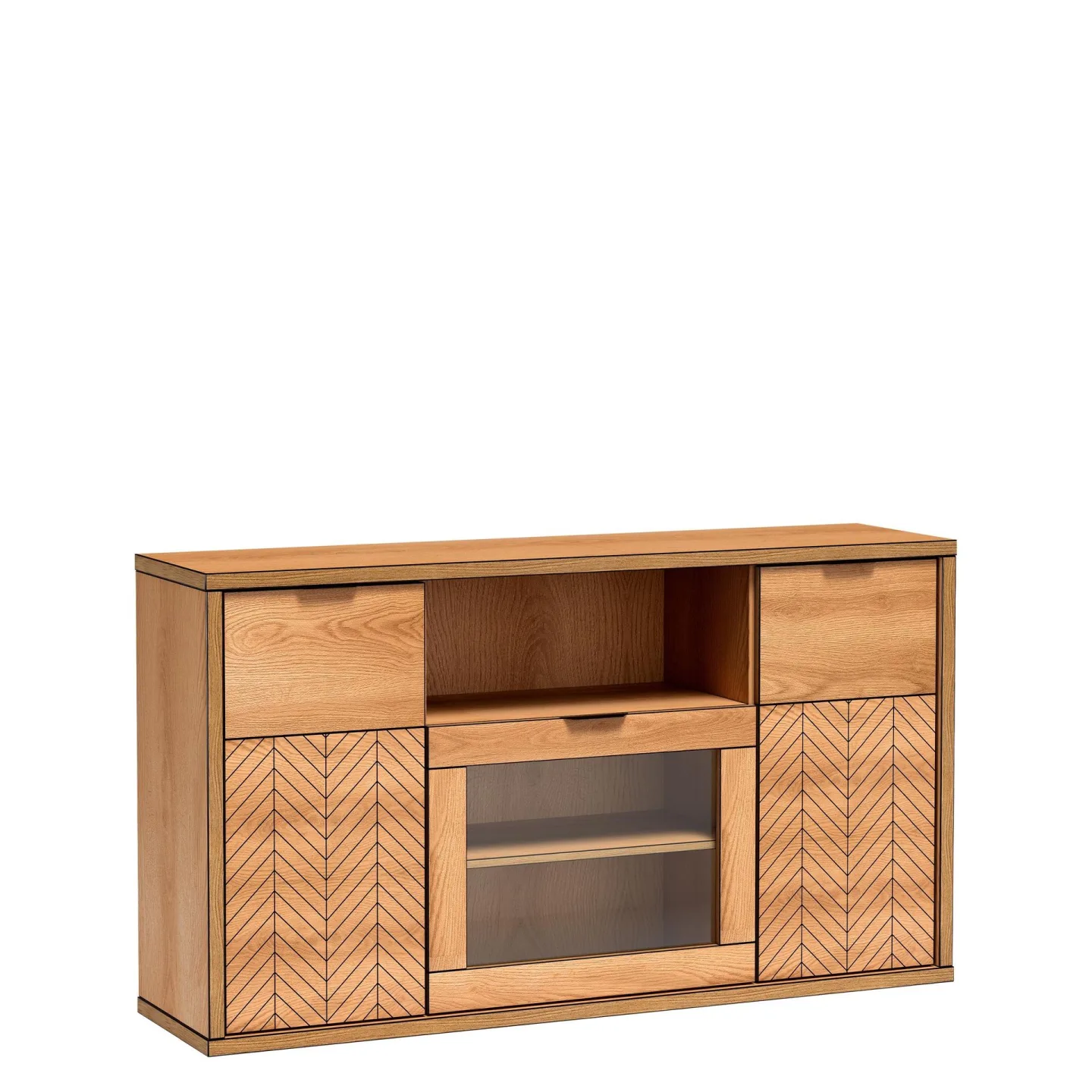 Fonti Skänk 158 cm - Brun