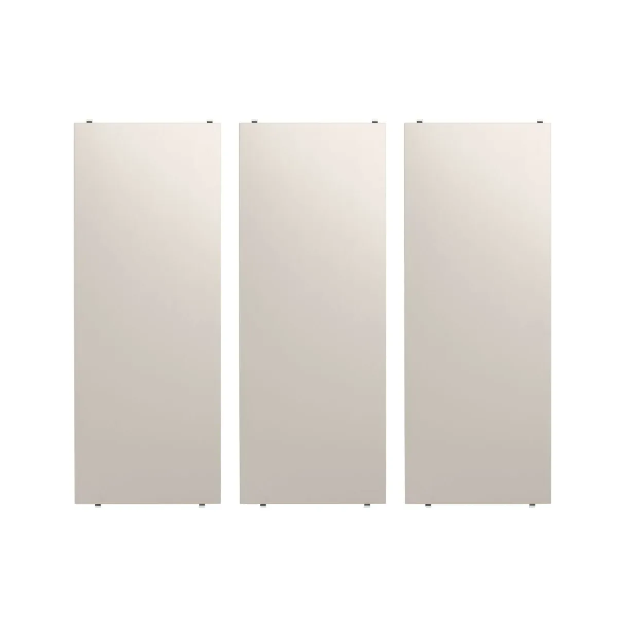String String Regalboden Beige, 78x30 cm, 3er-Pack