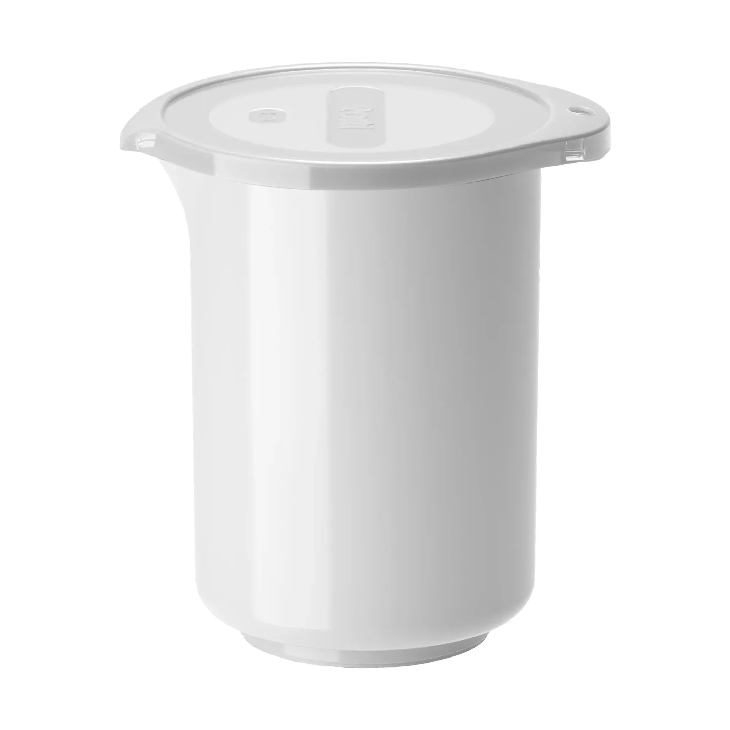 Rosti NEU Classic Mixkanne mit Deckel Weiß, 1,25 Liter
