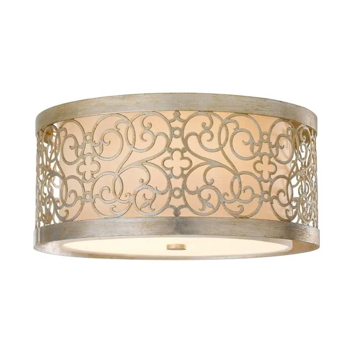 Elstead Lighting - Arabesque Ø38 - Takplafond - Silver