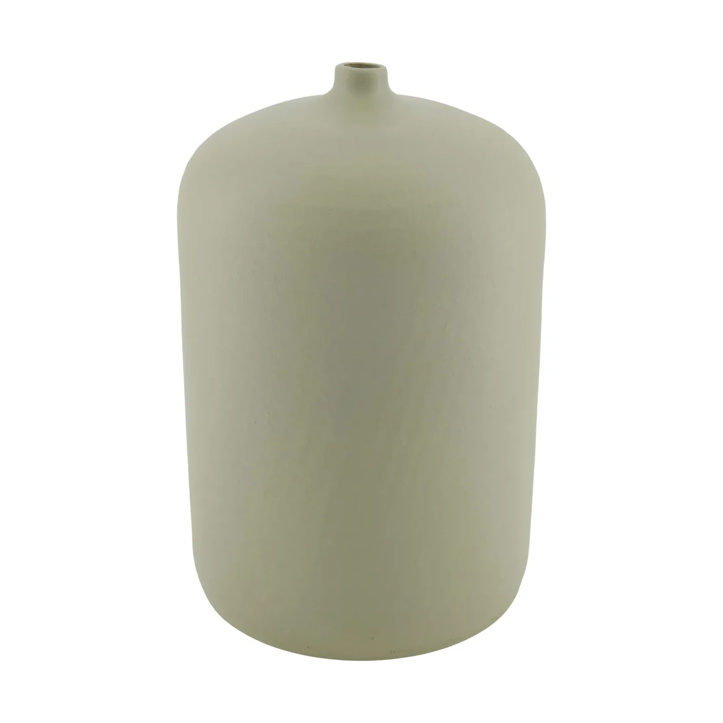 Decofinder Vase Flasche Terracotta, Grau | Schubiger Möbel