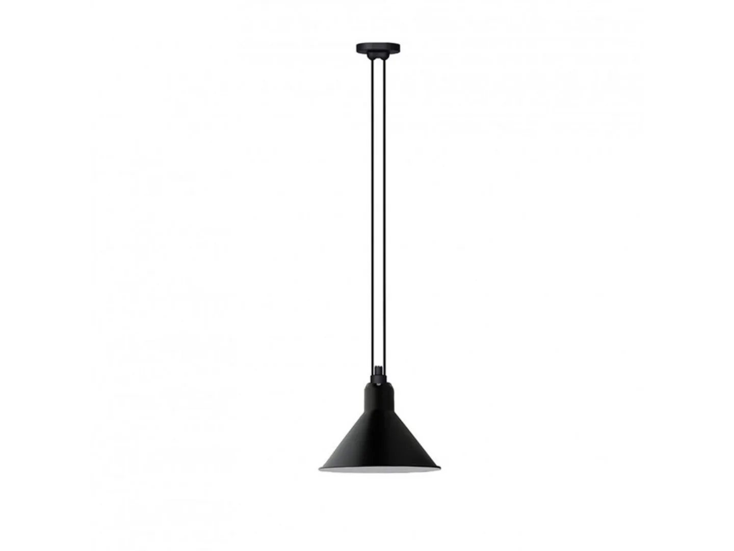322 XL Pendel Konisk Svart - Lampe Gras - Stue - Metall