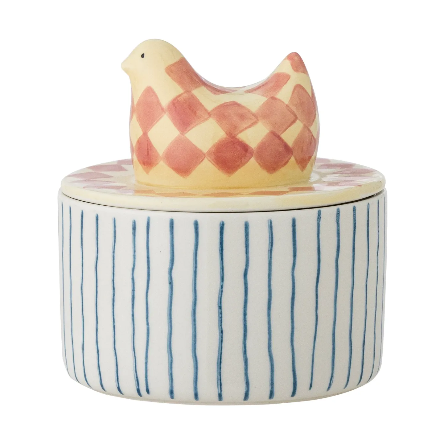 Bloomingville Biona Schale mit Deckel Ø11 cm Rose