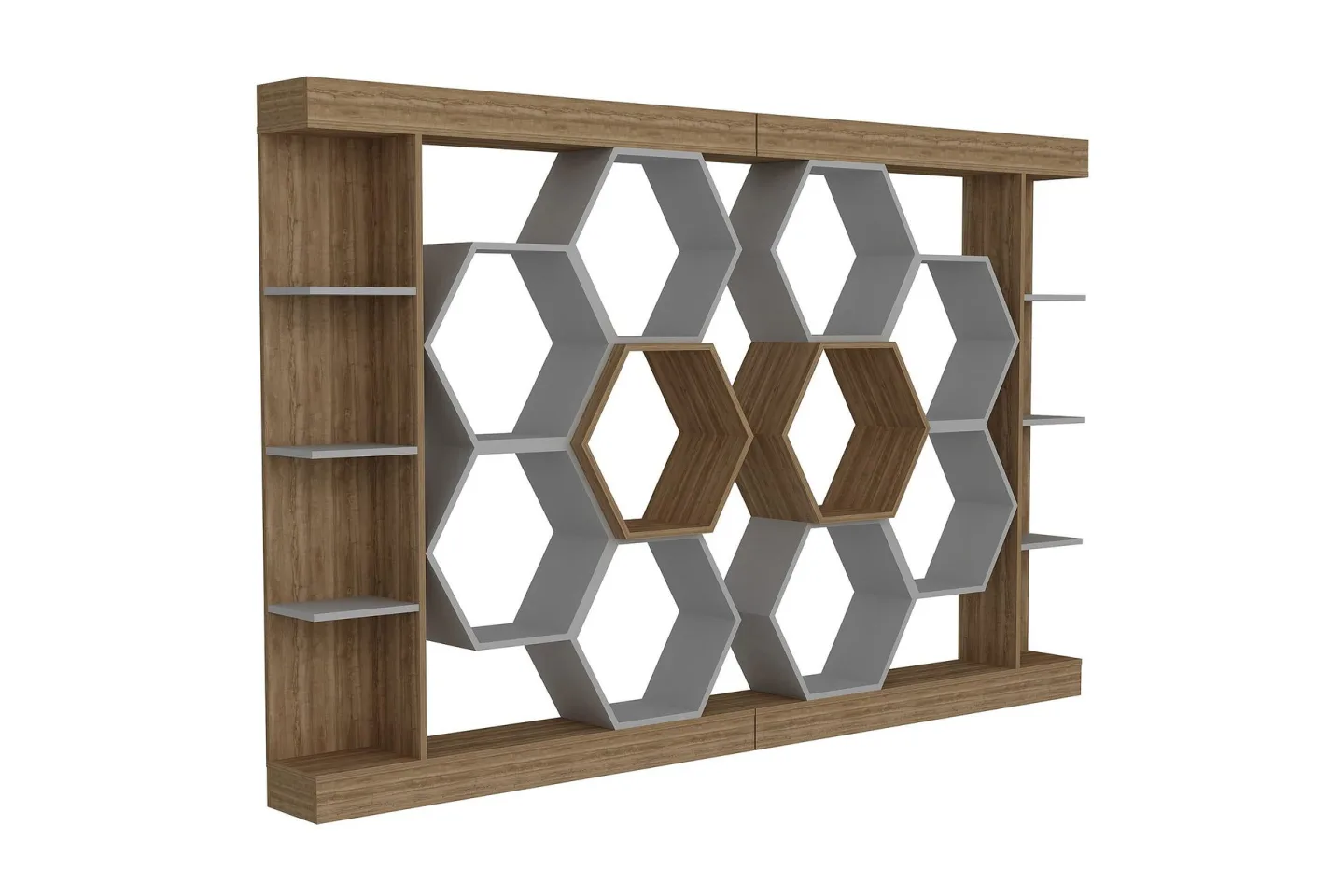 Desgrar Bokhylla 140x177,4 cm - Vit