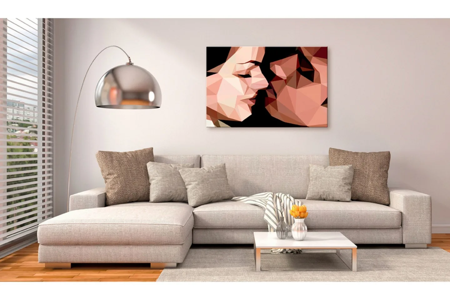 Tavla Symmetry of Love 60x40 -