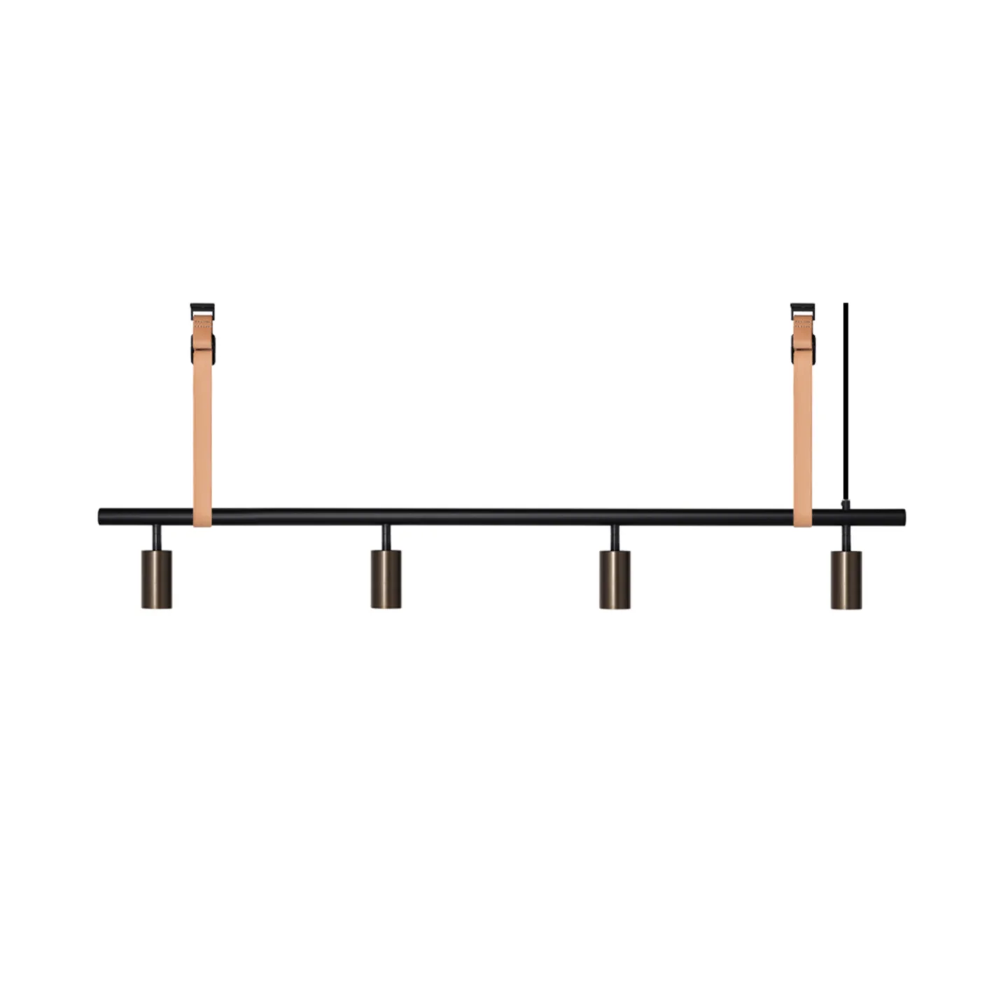 Rubn - Long John 4 Black/Bronze / Nature Leather - Takkronor - Niclas Hoflin - Brons,Svart