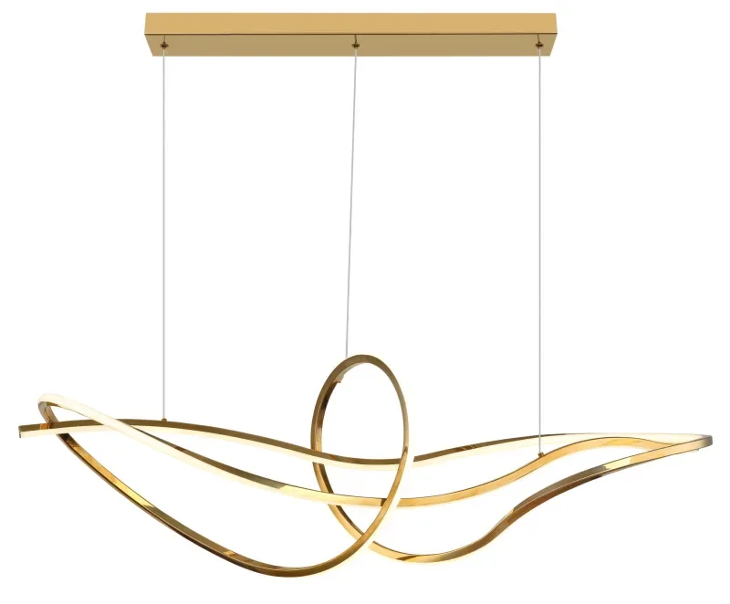 Globo Lighting - Iduna 110cm - Taklampa - Guld