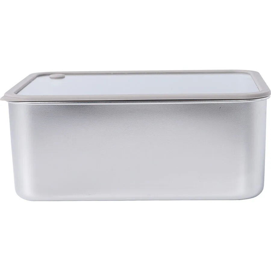 Judy Grau Edelstahl 18.4 cm 23.6 cm 3 l - Farbe: chrom