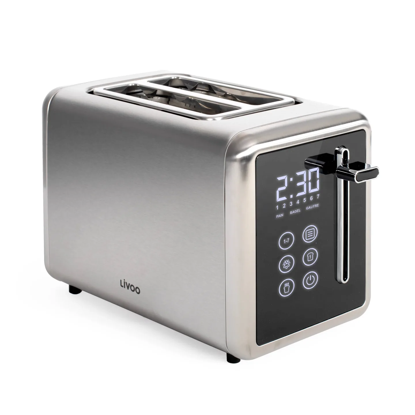 Livoo digital brødrister med justerbar termostat