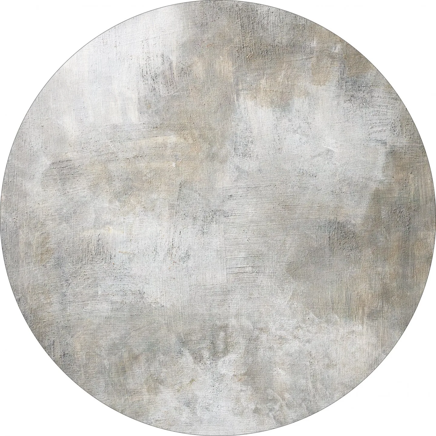 Rundt teppe - Malaga (beige) (Størrelse: Ø 200 cm)