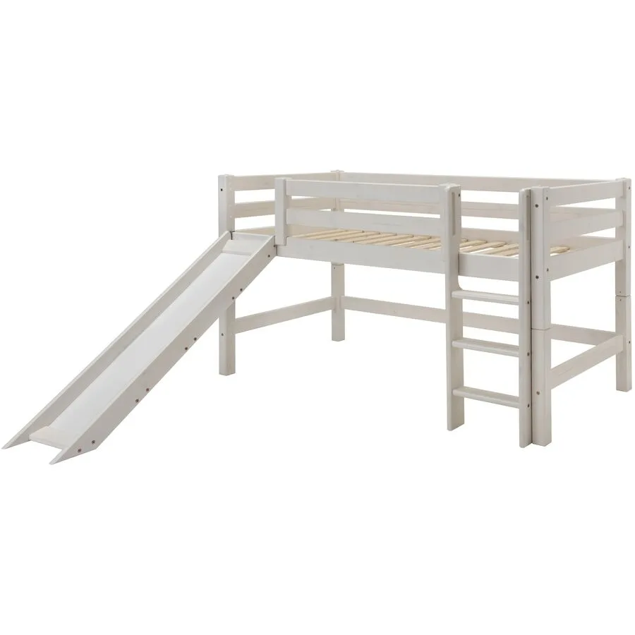 Kinderbett Iris weiss Kiefer 90 x 200 cm