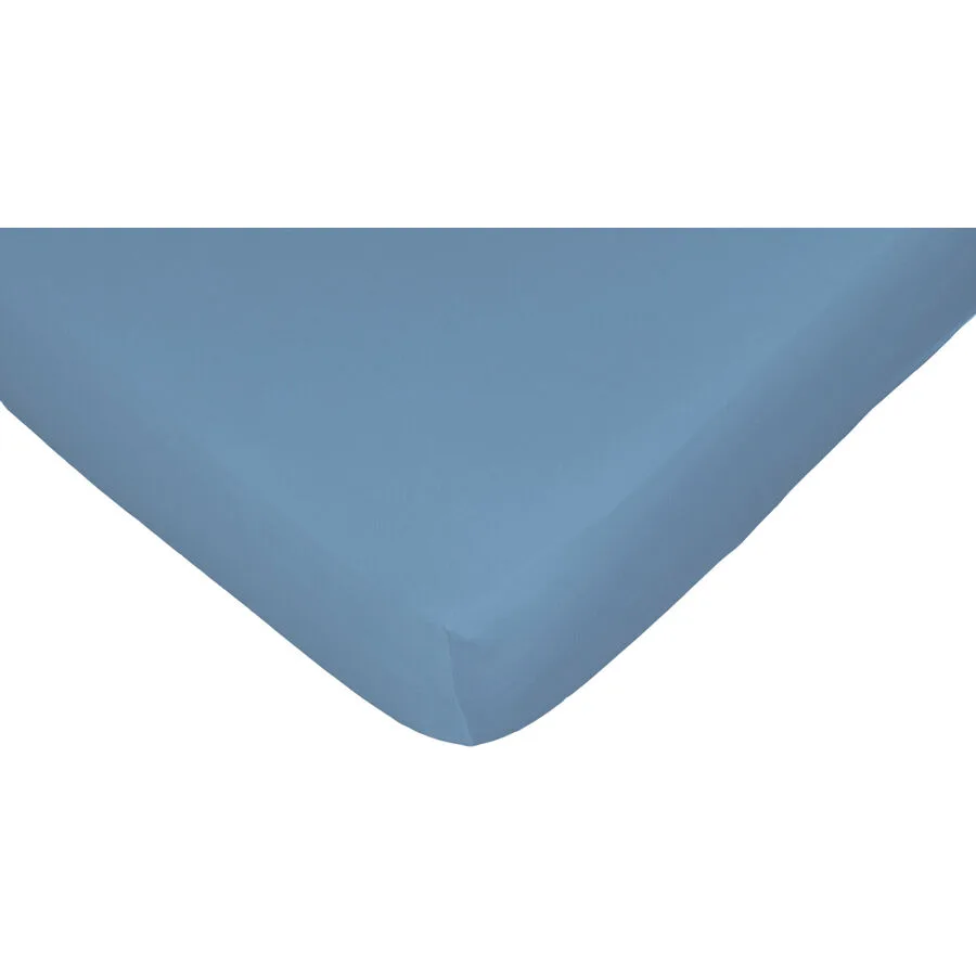 Nobilium Fixleintuch Nela ciel 090 x 200cm - Material: 95% Baumwolle 5% Elasthan