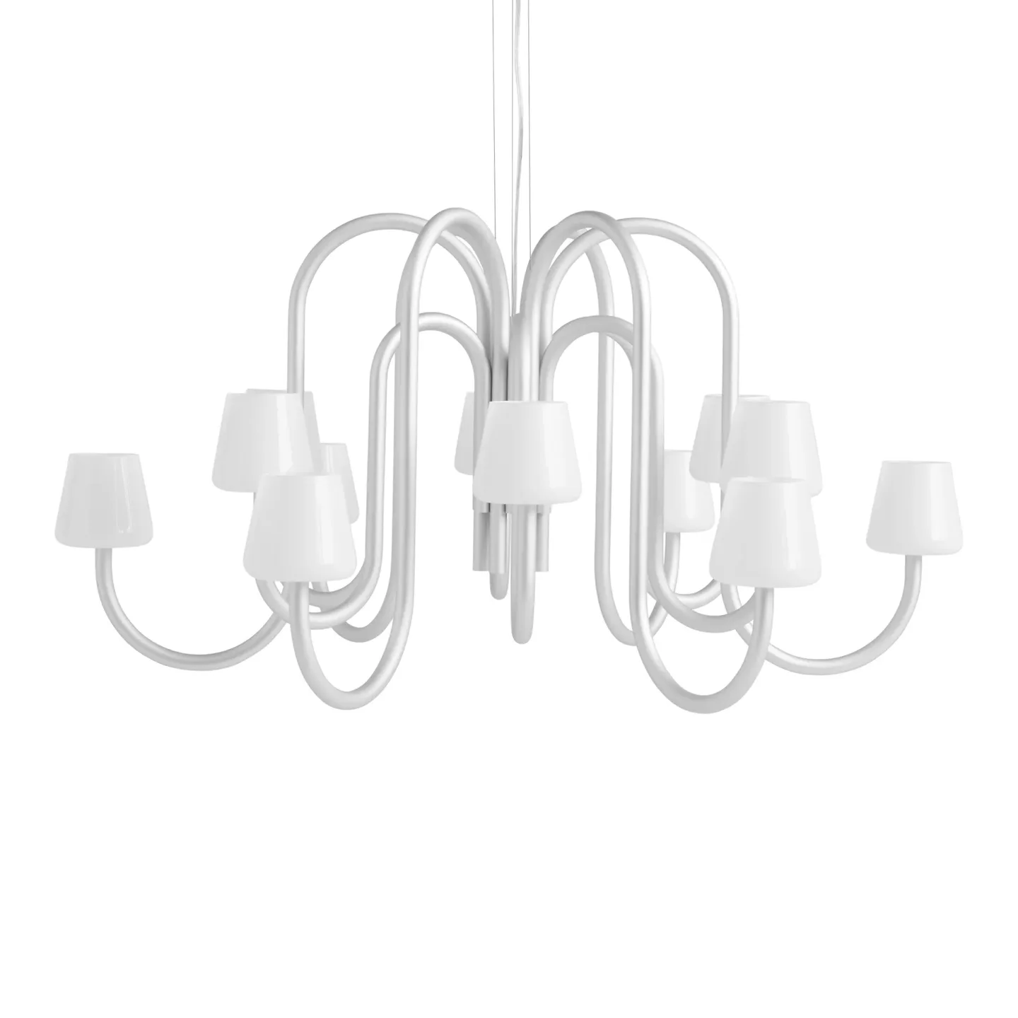 HAY Apollo 1065 Kronleuchter White opal