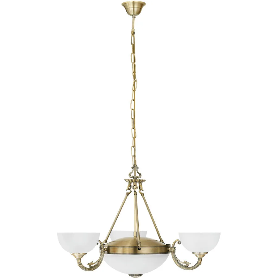 Eglo Pendellampe Savoy Braun 110 cm - Farbe: antikbraun - Material: Guss