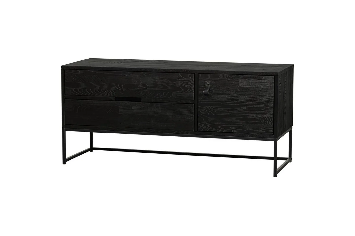 TV-enhet Silas - Blacknight, Ask, 120 cm