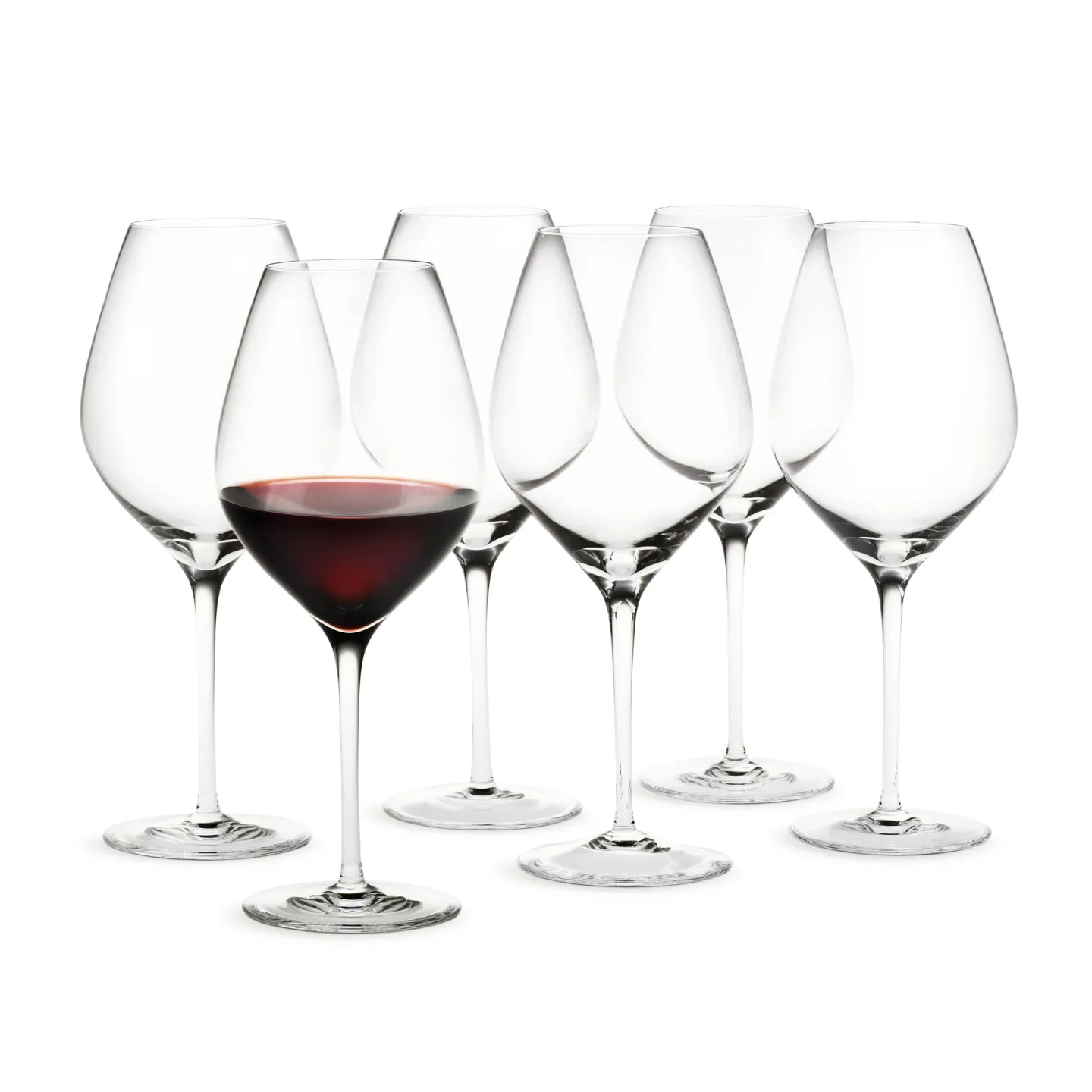 Holmegaard Cabernet Burgunderglas 69 cl 6er-Pack Transparent