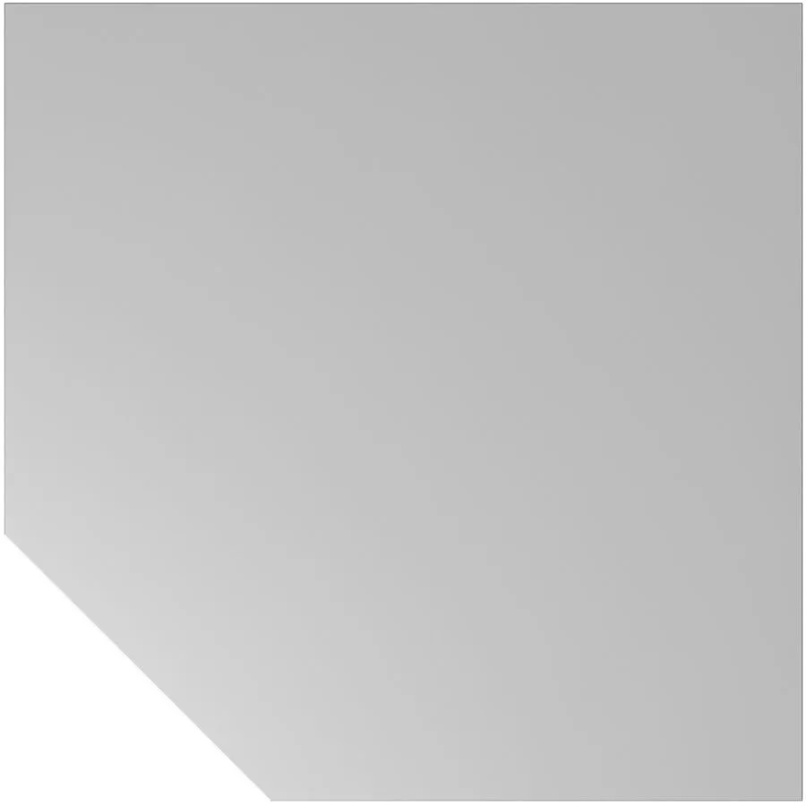 Anbautisch Office grau Holzwerkstoff B 120 T 120 cm