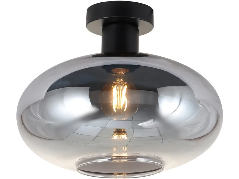 Deckenlampe SAMUELA 30cm 25W silberfarben