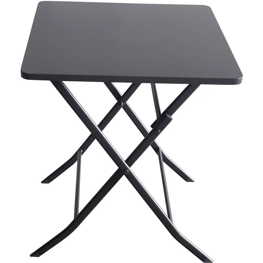 Gartentisch Maloja anthrazit Stahl B 60 T 42 cm