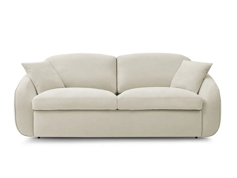 3er Sofa BOBOCHIC CEZANNE Stoff beige