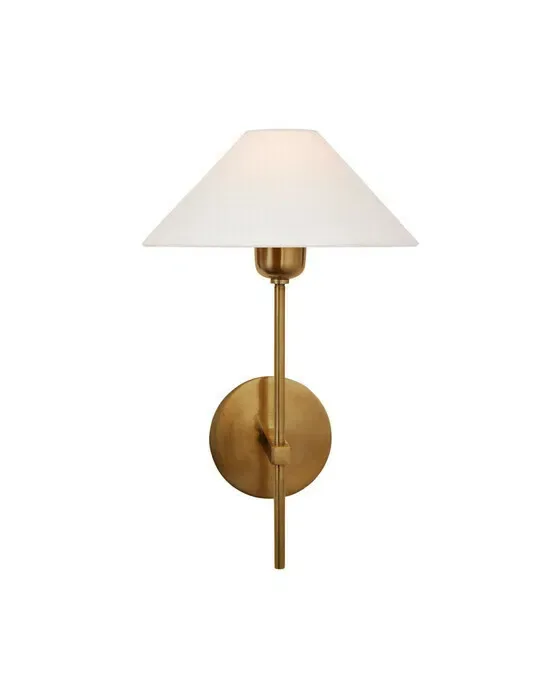 Hackney Single Sconce Antique Brass