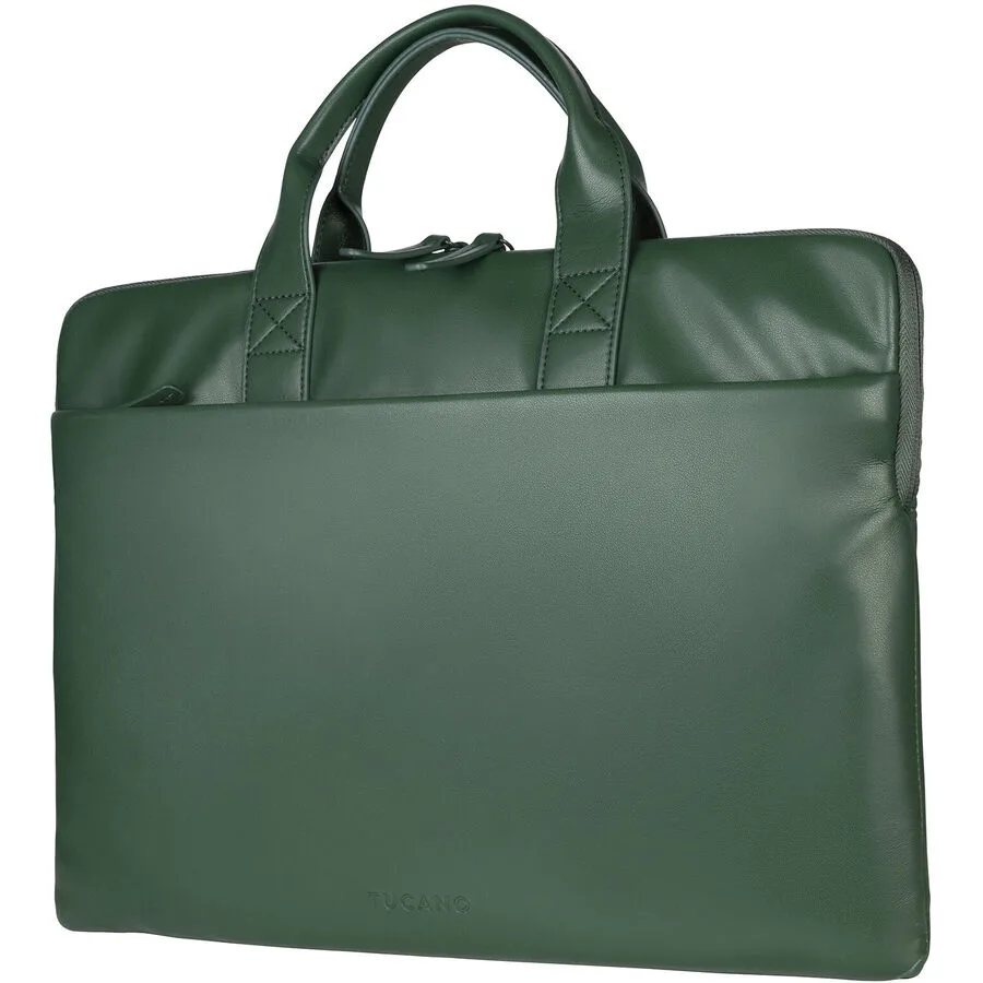 TUCANO Laptop-Tasche Isotta Grün Stoff - Farbe: Dunkelgrün