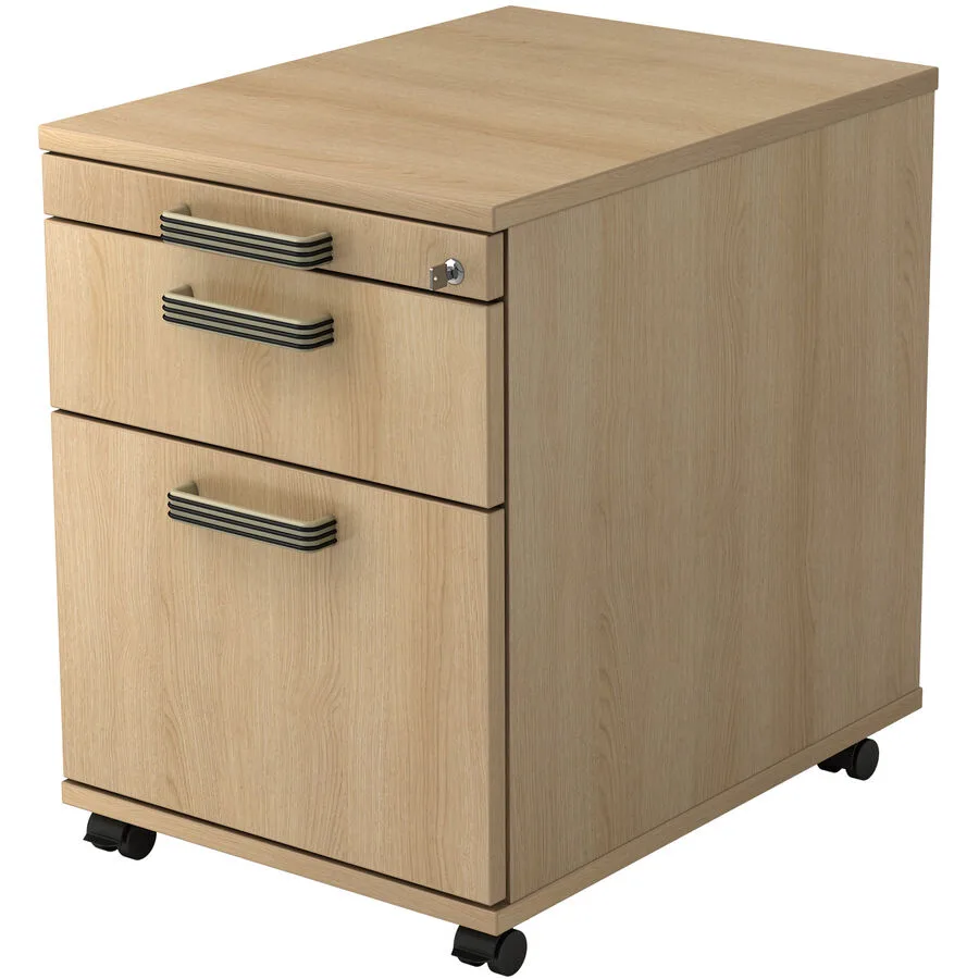 Rollcontainer Office Eiche Dekor Holzwerkstoff B 42.8 H 59 cm