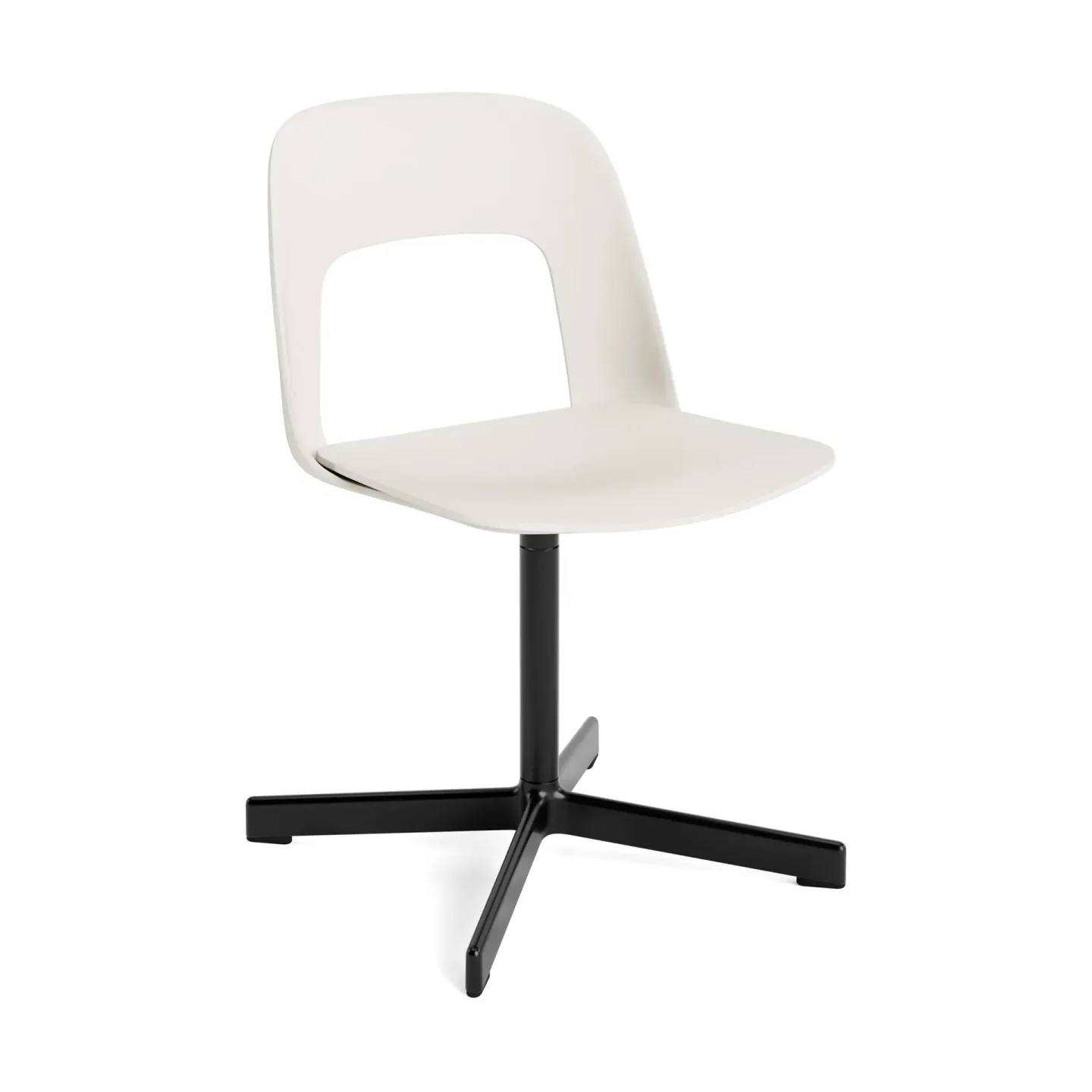 HAY Layout Chair 131 Stuhl Cream white-black