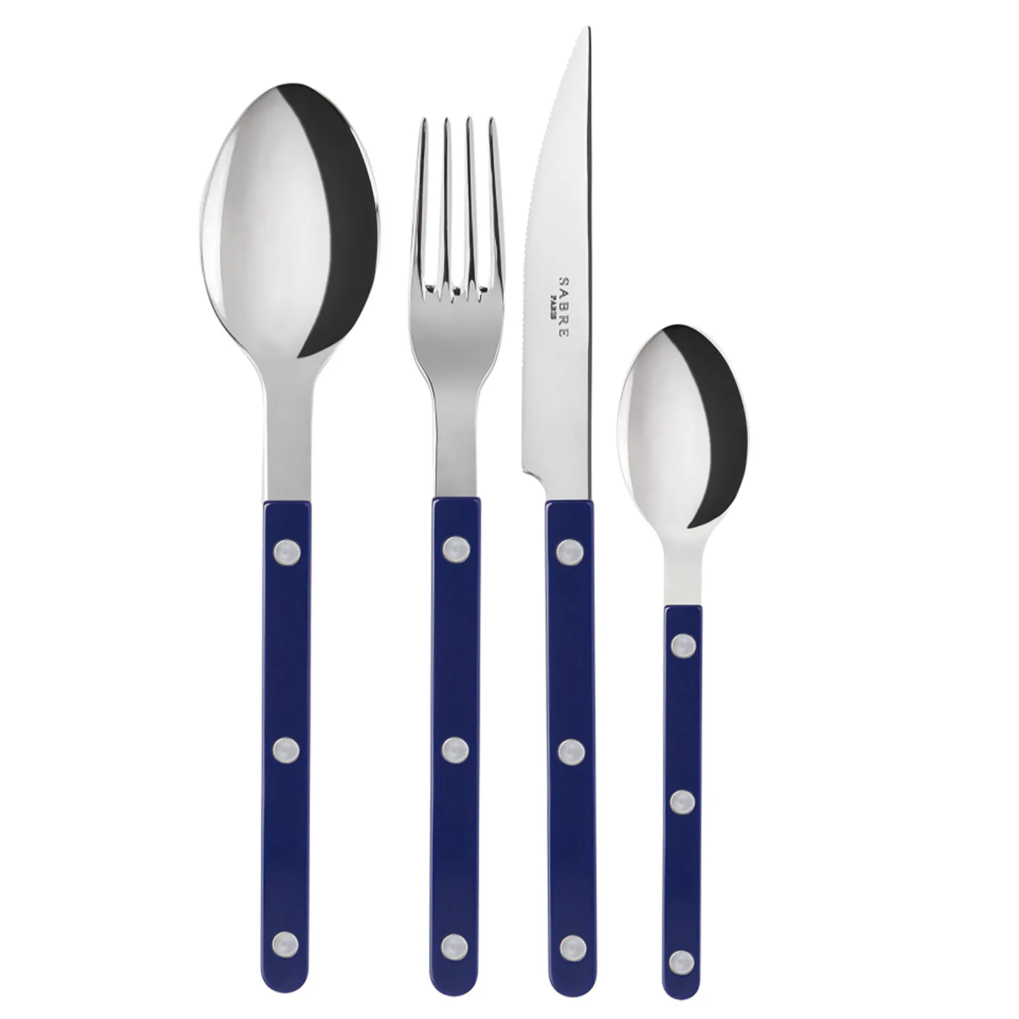 Sabre Paris - Bistrot solid bestickset 24 delar navy blue - Bestickset